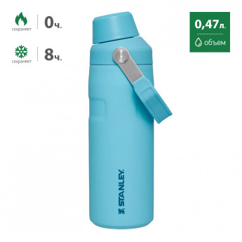 Термобутылка Stanley Go IceFlow 0,47 л, голубая