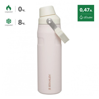 Термобутылка Stanley Go IceFlow 0,47 л, розовая (10-12579-004)
