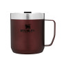 Термокружка Stanley Classic с ручкой 0,35 л, бордовая (10-09366-008)