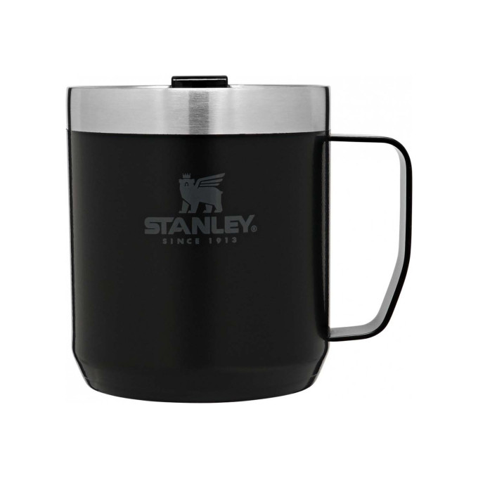Термокружка Stanley Classic с ручкой 0,236 л, чёрная 10-11444-051