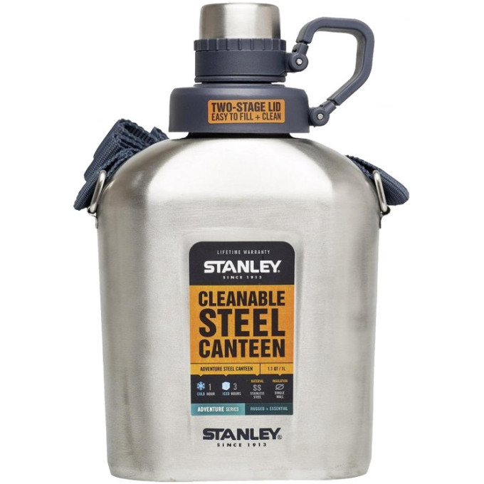 Фляга Stanley Adventure 1 л (10-01930-003), стальной
