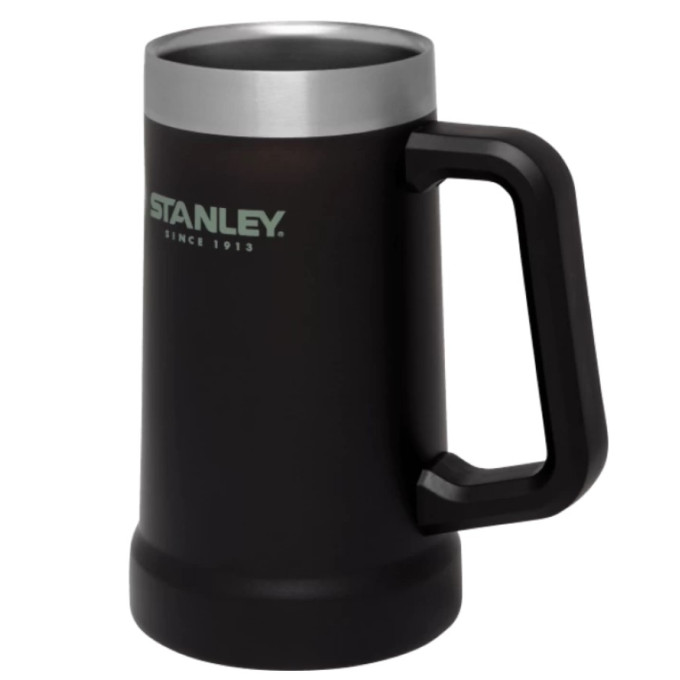 Пивная кружка Stanley Adventure 0,7 л, чёрная (10-02874-009)