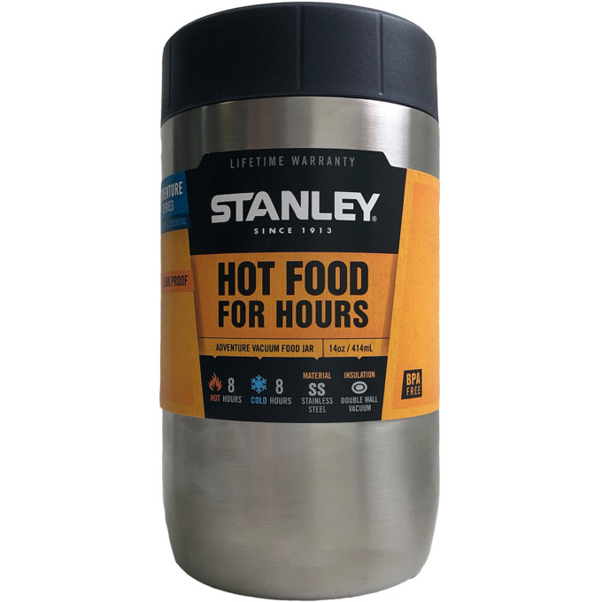 Термос для еды Stanley Adventure 0,41 л, стальной (10-03101-002)