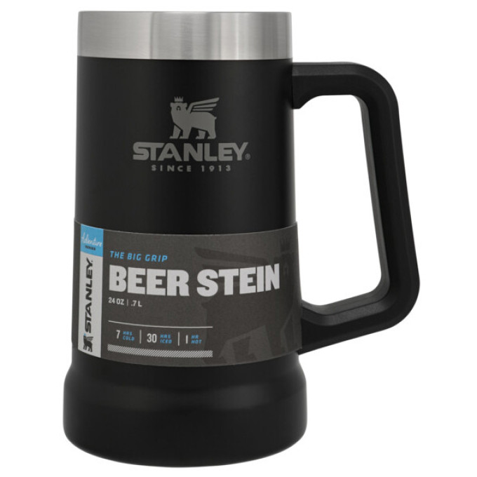 Кружка Stanley Adventure 0,7 л, чёрная (10-02874-034)
