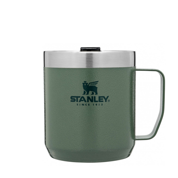 Stanley Classic — термокружка с ручкой 0,35 л, зелёная 10-09366-263