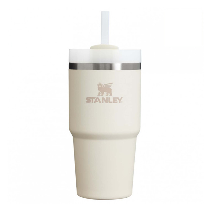 Термокружка Stanley Quencher H2.0 0,59 л с трубочкой, бежевый 10-11911-024