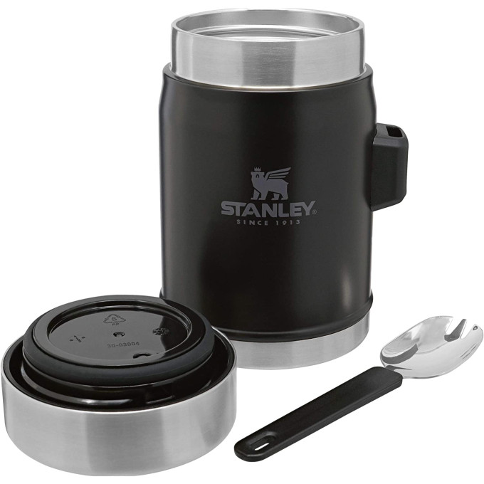 Термос для еды Stanley Classic 0,4 л, чёрный (10-09382-005)