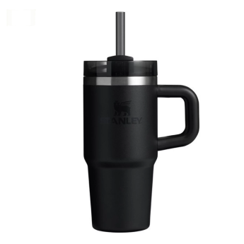 Термокружка Stanley Quencher H2.0 0,59 л с трубочкой, чёрная (10-13991-001)